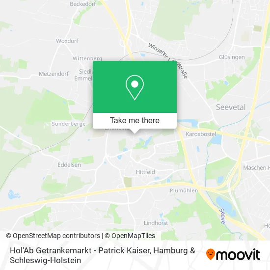 Карта Hol'Ab Getrankemarkt - Patrick Kaiser