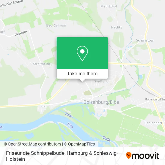 Карта Friseur die Schnippelbude