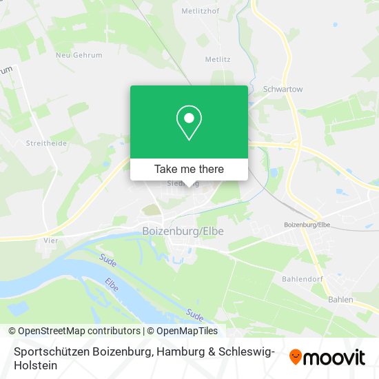 Sportschützen Boizenburg map