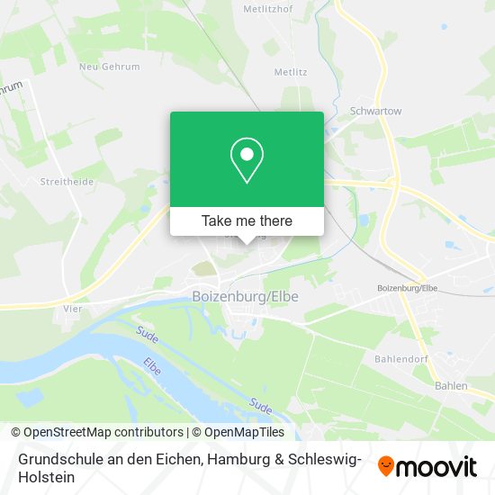 Grundschule an den Eichen map