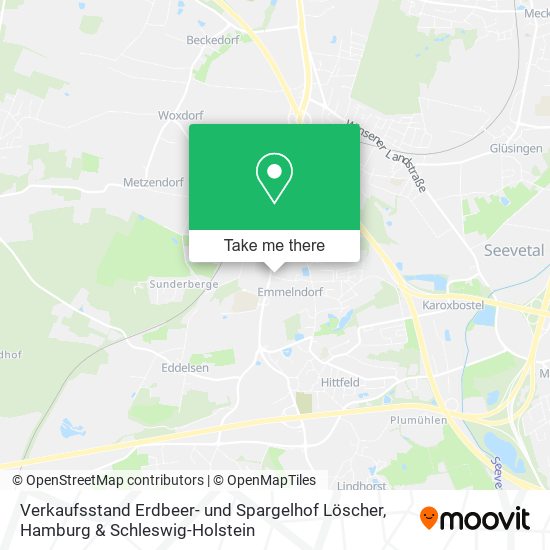 Verkaufsstand Erdbeer- und Spargelhof Löscher map