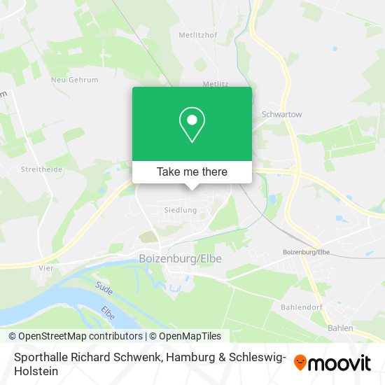 Sporthalle Richard Schwenk map