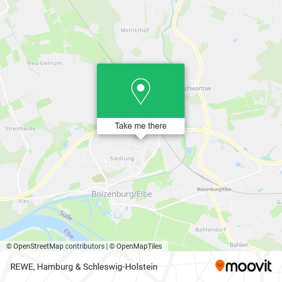 REWE map