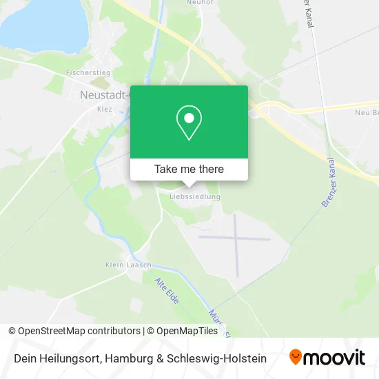 Карта Dein Heilungsort