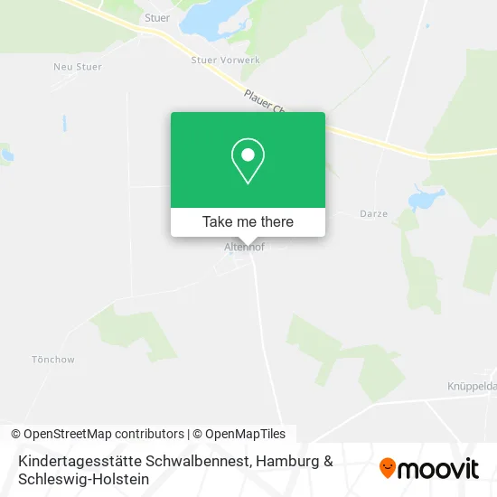 Карта Kindertagesstätte Schwalbennest