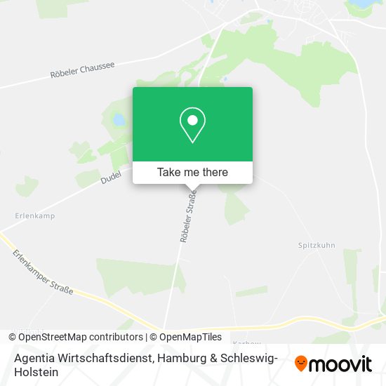 Agentia Wirtschaftsdienst map