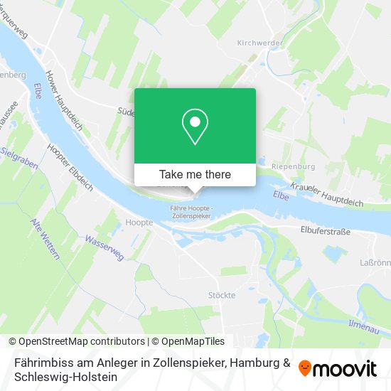 Fährimbiss am Anleger in Zollenspieker map