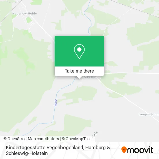 Карта Kindertagesstätte Regenbogenland