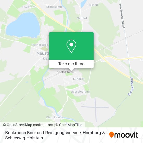 Beckmann Bau- und Reinigungsservice map