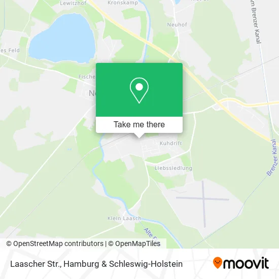 Карта Laascher Str.