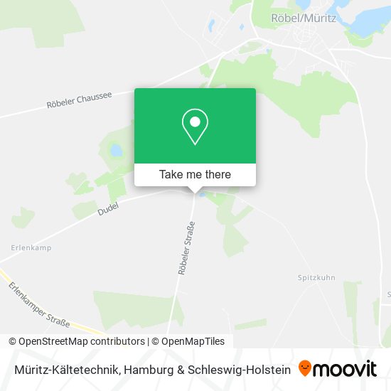 Müritz-Kältetechnik map
