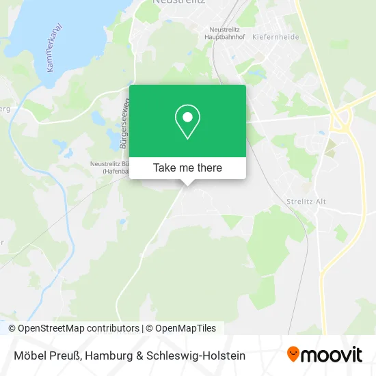 Карта Möbel Preuß