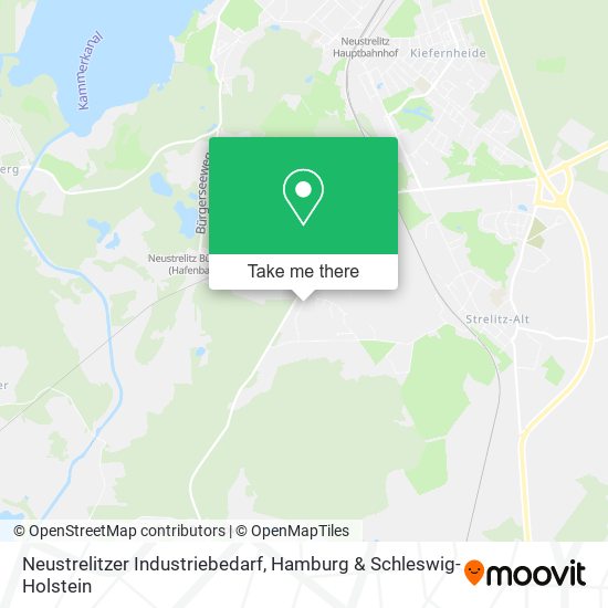 Neustrelitzer Industriebedarf map