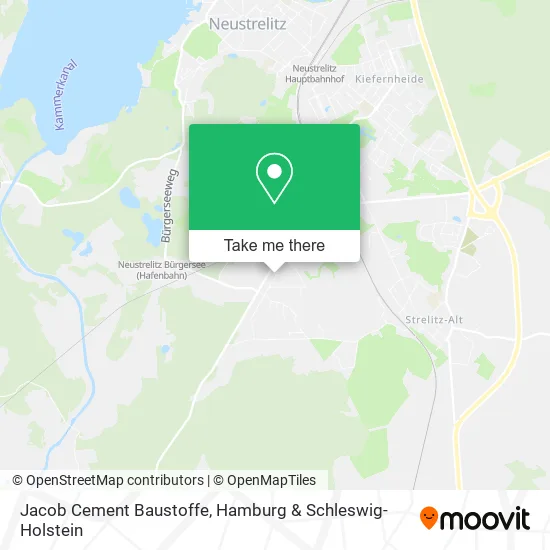 Jacob Cement Baustoffe map