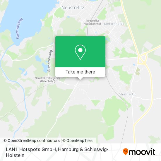 LAN1 Hotspots GmbH map