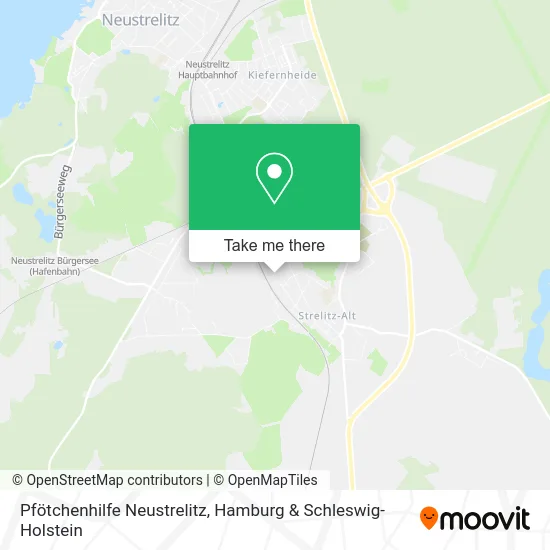 Карта Pfötchenhilfe Neustrelitz