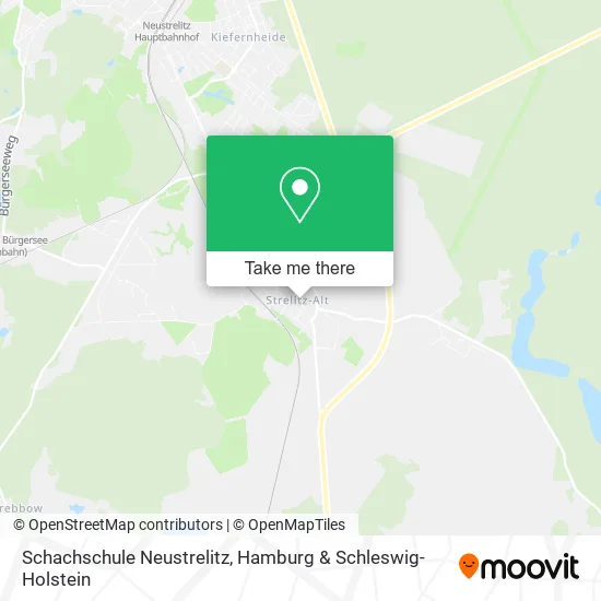 Карта Schachschule Neustrelitz