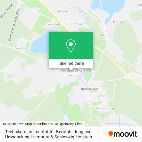 Technikum Ibu Institut für Berufsbildung und Umschulung map