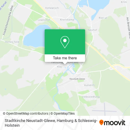 Карта Stadtkirche Neustadt-Glewe