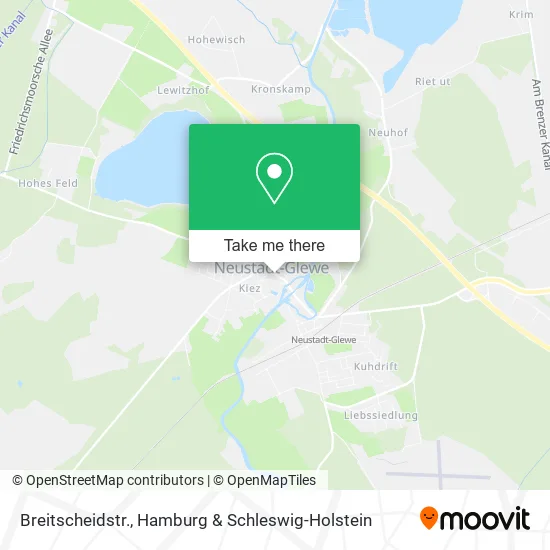 Карта Breitscheidstr.