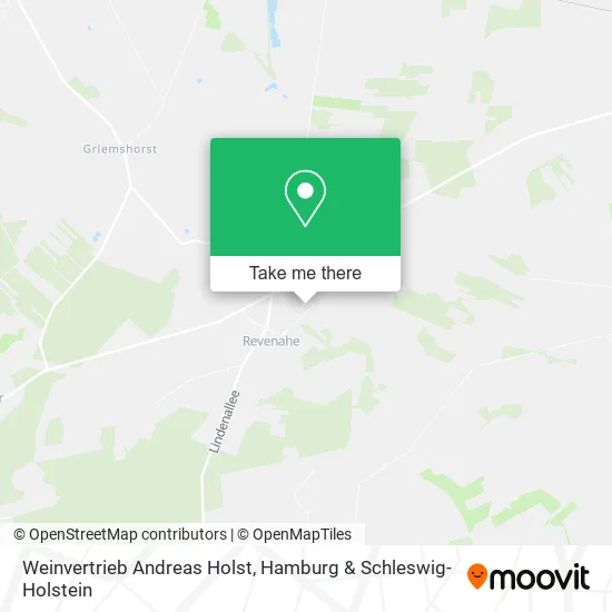 Карта Weinvertrieb Andreas Holst