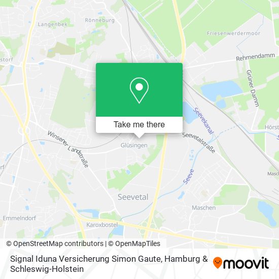 Signal Iduna Versicherung Simon Gaute map