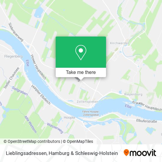 Lieblingsadressen map