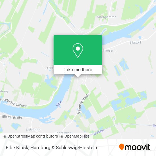 Elbe Kiosk map