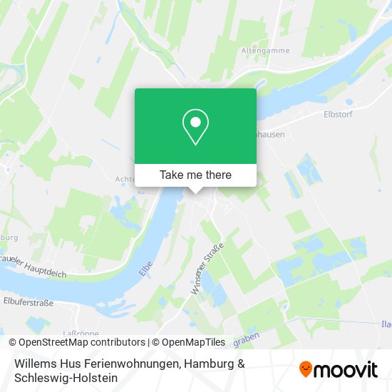 Willems Hus Ferienwohnungen map