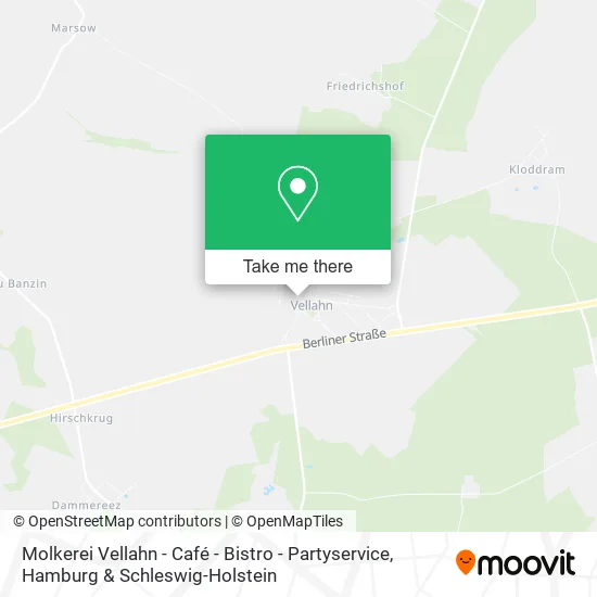 Molkerei Vellahn - Café - Bistro - Partyservice map