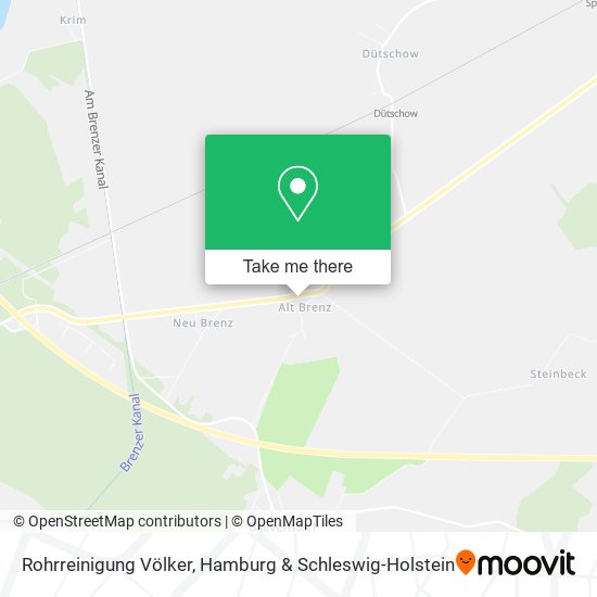 Rohrreinigung Völker map