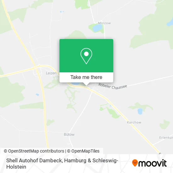 Карта Shell Autohof Dambeck