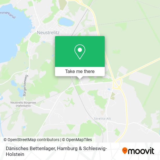 Dänisches Bettenlager map