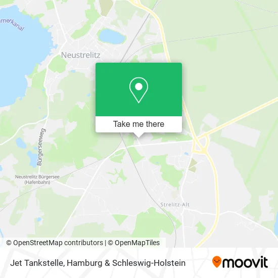 Карта Jet Tankstelle