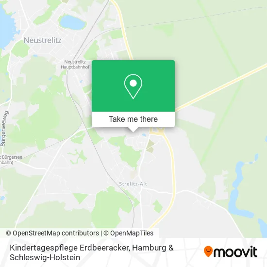 Карта Kindertagespflege Erdbeeracker