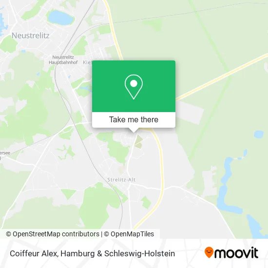 Карта Coiffeur Alex