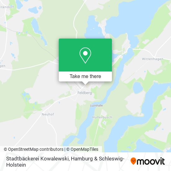 Stadtbäckerei Kowalewski map