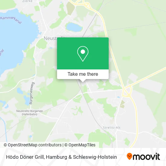 Карта Hödo Döner Grill