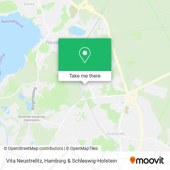 Карта Vita Neustrelitz