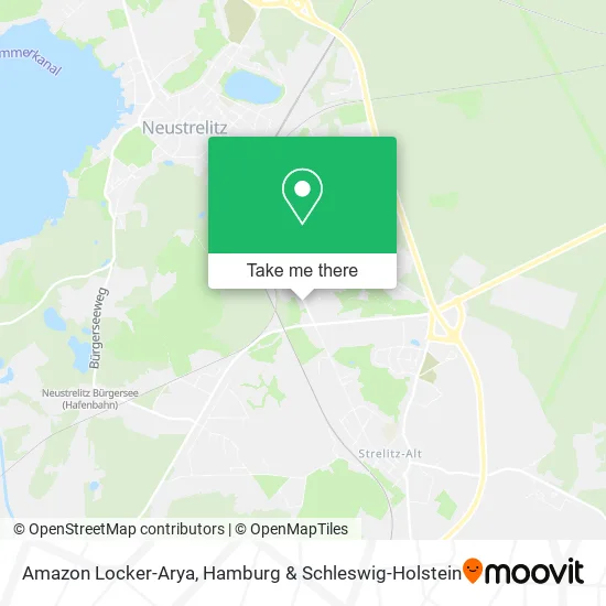 Карта Amazon Locker-Arya