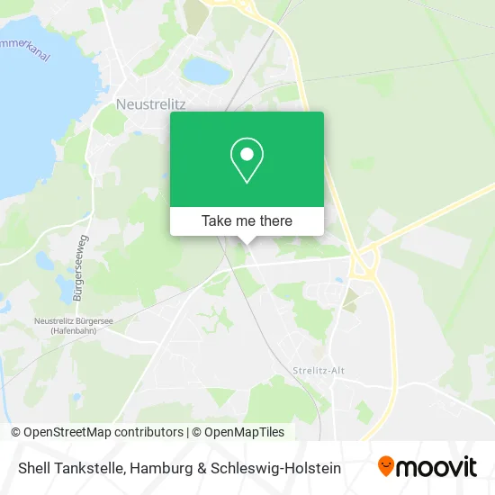 Карта Shell Tankstelle