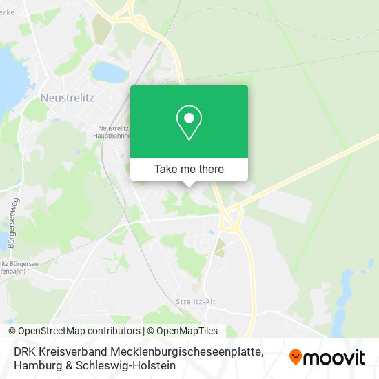 DRK Kreisverband Mecklenburgischeseenplatte map