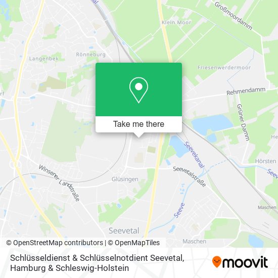 Schlüsseldienst & Schlüsselnotdient Seevetal map