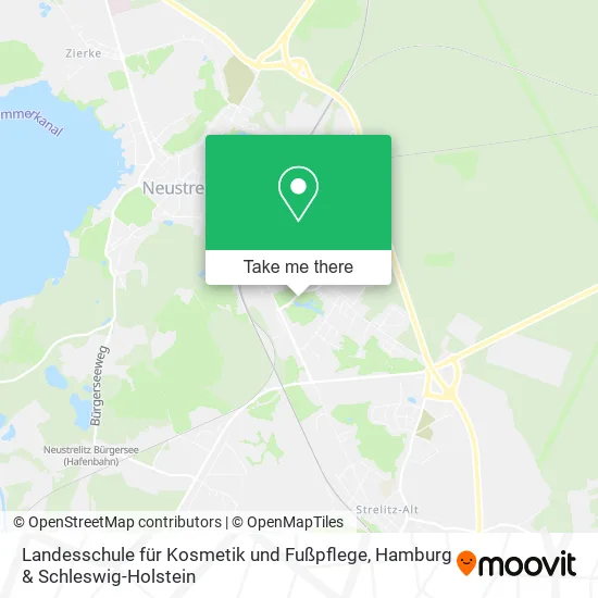 Карта Landesschule für Kosmetik und Fußpflege