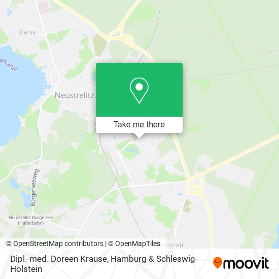 Dipl.-med. Doreen Krause map