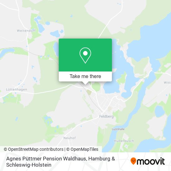 Agnes Püttmer Pension Waldhaus map