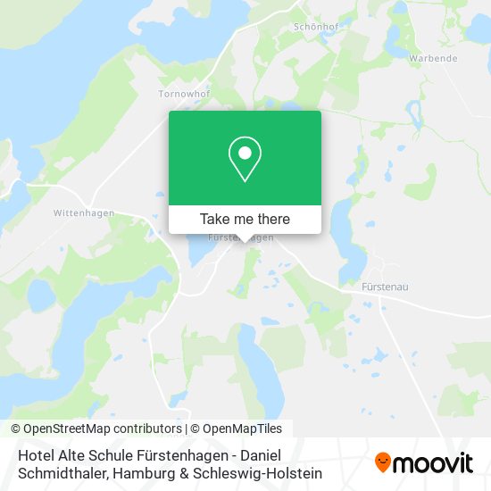 Hotel Alte Schule Fürstenhagen - Daniel Schmidthaler map