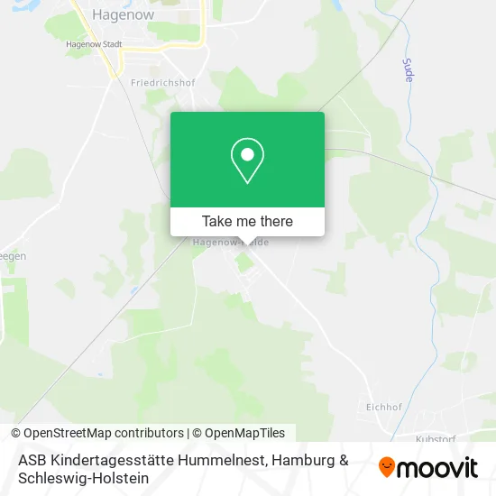 Карта ASB Kindertagesstätte Hummelnest