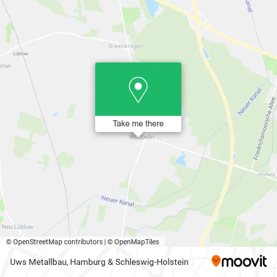 Карта Uws Metallbau