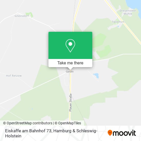 Eiskaffe am Bahnhof 73 map
